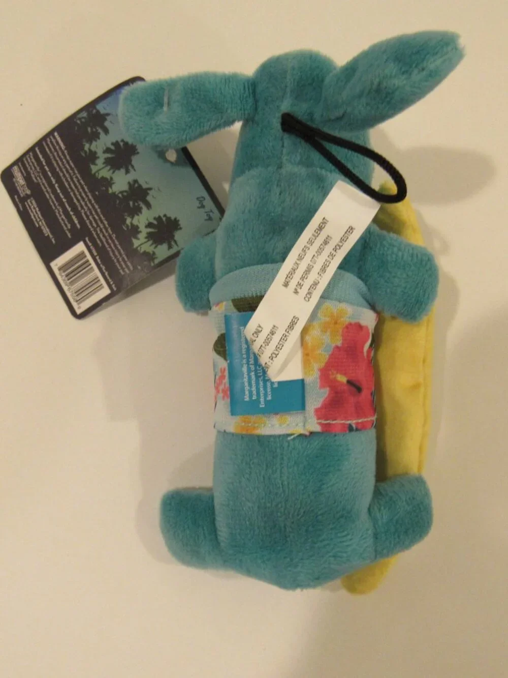 TWO NEW BEACH THEMED SOFT STUFFED SQUEAKY TOYS FOR DOGS